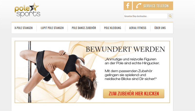 Magento reference: Extension development and layout modifications for http://www.polesportshop.de